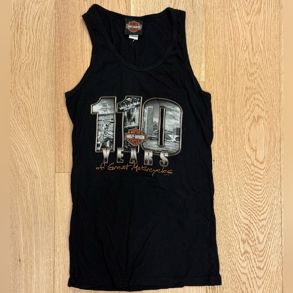 Harley-Davidson Black 110 Years Tank Top